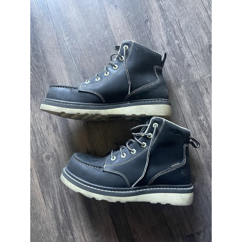 Avenger Work Boots Men's Above Ankle Construction Boot Black Size 8.5 Medium